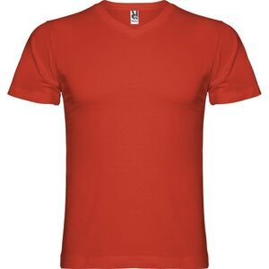 Roly Mens Samoyedo V Neck / Red
